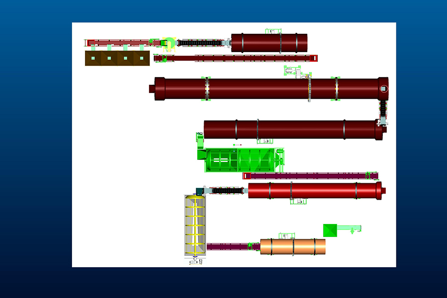 Organic Fertilizer Production Line for Peat Black Carbon Soil